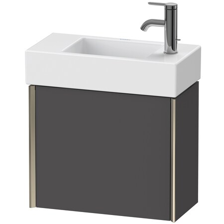 Xviu Wall-Mounted Vanity Unit Graphite Matt